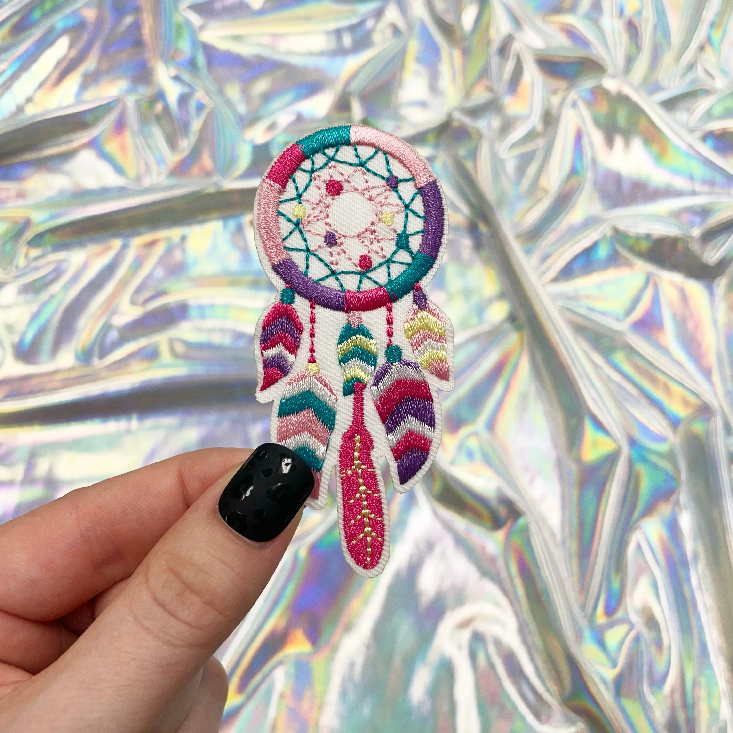 Dream Catcher Embroidered Patch Iron-On