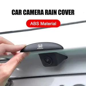 Car Reversing Rear Camera Rain Cover Rain-Proof Car Reverse Camera Rain Shade Cover For Honda Civic Accord Fit City Vezel CRV