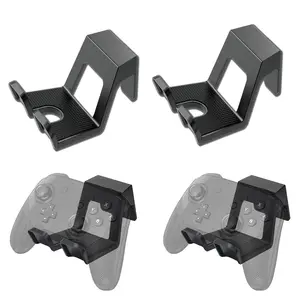 Universal Game Controller Wall Mount Holder, 2-Pack Adhesive Gamepad Storage Organizer, Fits Ps5/ps4/switch/xbox-One, Space-Saving Design