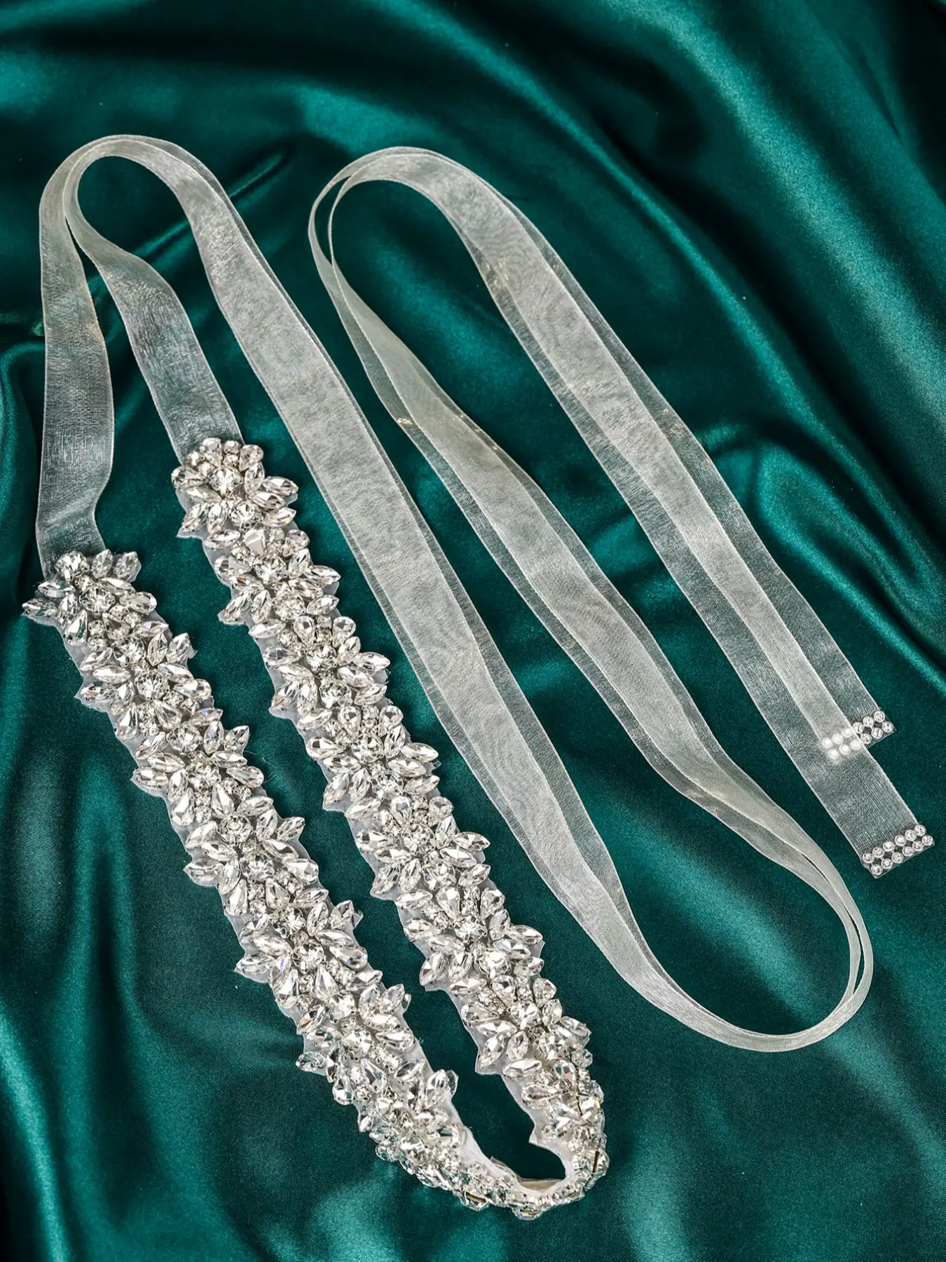 Handmade Rhinestone Bridal Waist Belt, Wedding Dress Sash, Elegant Gown Accessory, Perfect for Brides, High-Quality Craftsmanship, Statement Belts, Stylish Belts, Rhinestone Decorated Belt