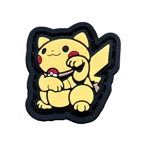 Pikachu Neko RE pvc patch