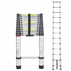 20.6 ft Telescoping Ladder with Non-Slip Design, Portable Collapsible Ladder for Home, RV Attic, and Outdoor Use