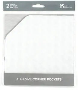 Clear Sticky Corner Pocket - Large