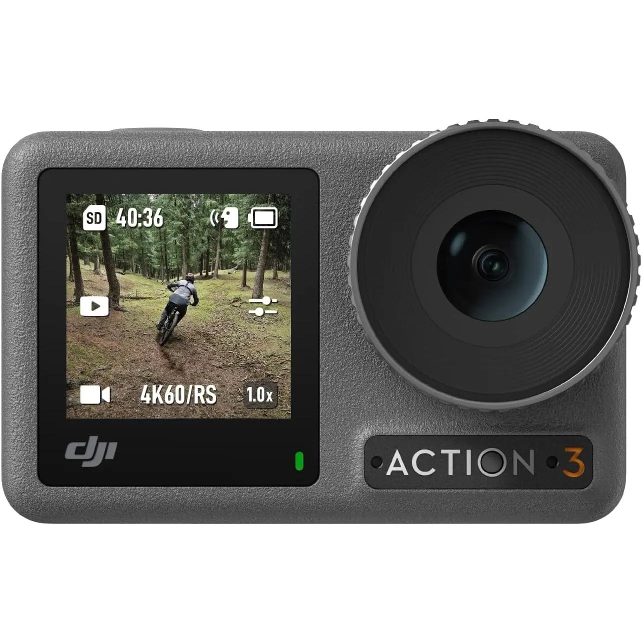 DJI Osmo Action 3 Standard Combo, Waterproof Action Camera with 4K HDR & Super-Wide FOV, 10-Bit Color Depth, HorizonSteady, Cold Resistant & Long-Lasting, Vlogging Camera for YouTube