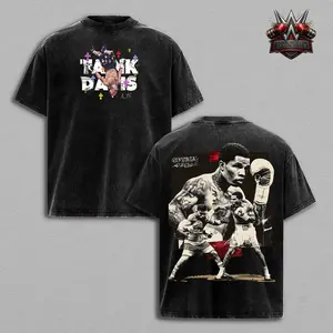Gervonta Davis Tank Davis Washed T-Shirt, Vintage Boxing Graphic Tee, Fighter Fight Night Shirt, Knockout Champion Unisex Apparel