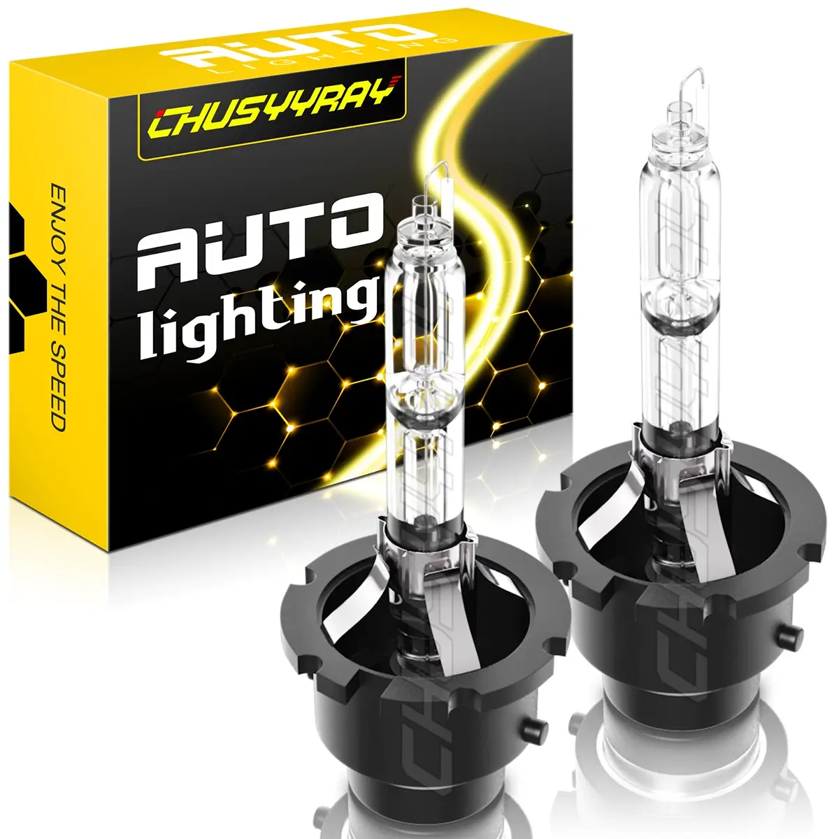 6000K Front HID Headlight Bulb For Mazda CX7 & CX9 2007 2008 2009 2010 2011 2012 LOW BEAM Qty 2 xenon