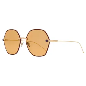 Pomellato Cabochon Sunglasses PM0091S 002 Gold 61mm