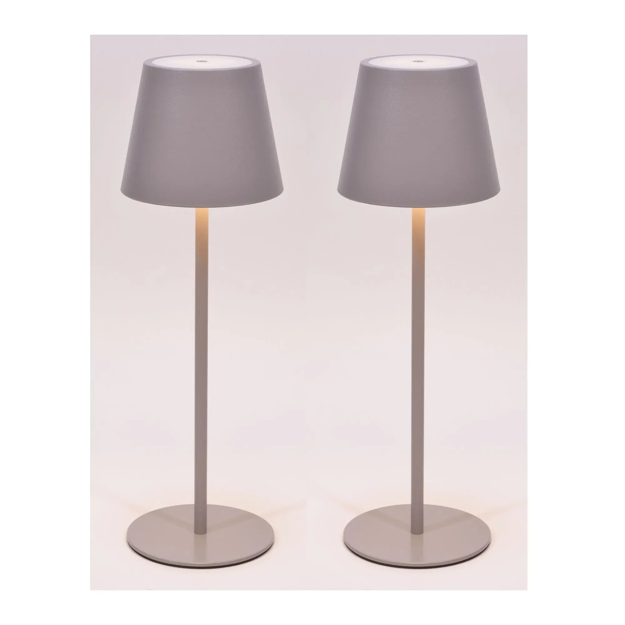 SecureBrite Set of 2 Rechargeable Indoor/Outdoor 14" Touch Lamp SecureBrite Set of 2 Rechargeable Indoor/Outdoor 14" Touch Lamp