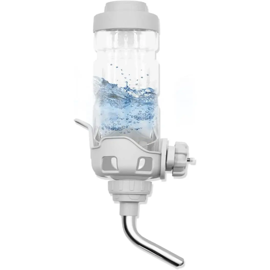 Rabbit Water Bottle for Cage, Top Fill oz Bunny Water Bottle No Drip Automatic Water Dispenser for Dog, Rabbit, Guinea Pig & Small Animals Hanging Cage Water Bottle