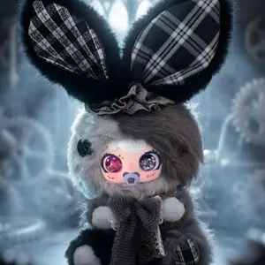 【ZZ】--- ZAZA 800% Plush Toy Doll ，Stuffed Anima，Backpack or clothing decoration，Soft Furry Collectibles，Stuffed Animal，Bunny Plush Dolls