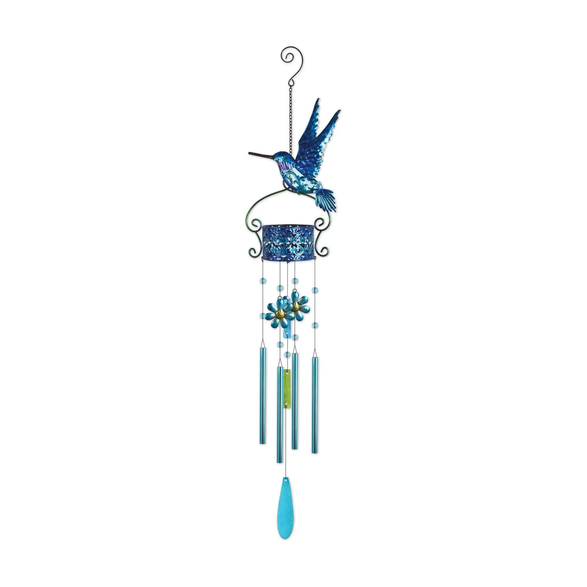 SVD 41" Blue Hummingbird Chimes