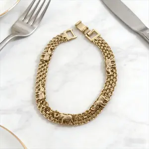 Elephant charm friendship bracelet, the perfect trendy jewelry gift for women. Celebrate your bestie with this meaningful, unique bracelet for birthdays and special occasions outdoor