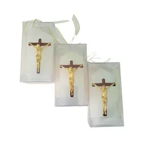 candle with jesus crist in a gift box Decor Ornaments Decoration Light Religious