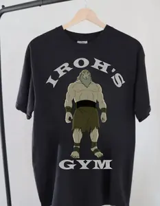Avatar Iroh Gym Avatar Shirt, avatar the last airbender uncle iroh shirt, iroh gym workout shirt, avatar the last airbender show, ATLA