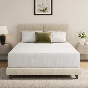 5/6/8/10/12/14 inch Memory Foam Mattress, Gel Memory Foam Mattress for Cooling Night Sleep, Pressure Relief, CertiPUR-US Certified