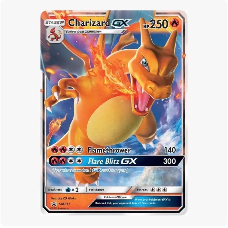 Charizard GX - SM211 - SM Promos (SMP)