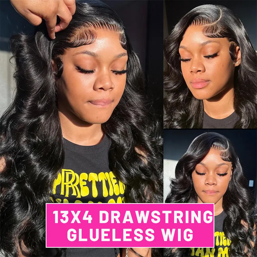 13x4 Drawstring Glueless - 180%