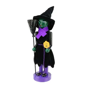 Northlight Witch Wooden Halloween Nutcracker