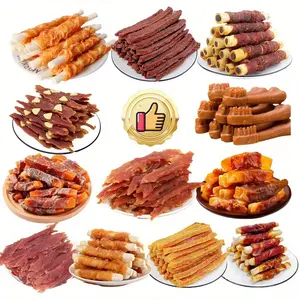 800g/1.76LB Mixed Flavor Series, Duck Milk Jerkey, Chicken Jerkey, Duck Jerkey, Beef Brush Molar Stick, Easily Digestible, Dog Chews Long Lasting, And High Protein, Low Fat, Perfect Training Reward Snack For Small, Medium and Large Dogs