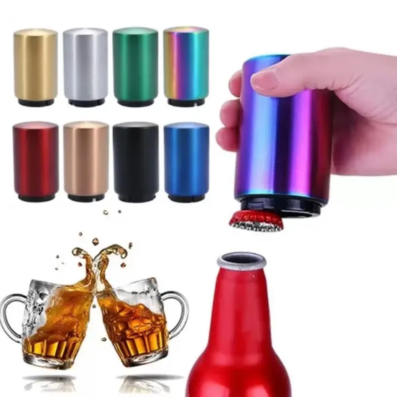 Automatic Bottle Opener Steel Stainless