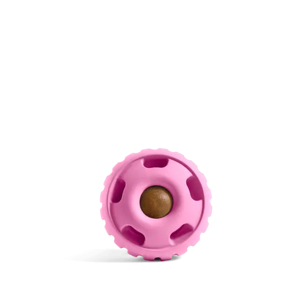 WOOF Party Pupsicle Interactive Dog Treat Toy, Low-Mess, Refillable, Easy Clean Treat Dispensing Toy to Keep Dogs Busy & Distracted