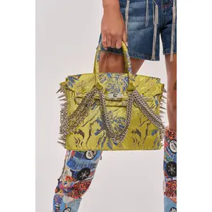 LETS GO EMBELLISHED TOTE