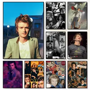 Top Rated Hollywood Star Joe Keery Movie Character Poster