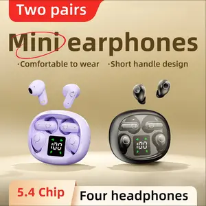 4-in-1 Wireless Sleep Earbuds Compact Mini with Bluetooth 5.4 Chip, Lightweight Design, 36 Hours Battery Life, Comfortable for Sports & Work noise cancelling