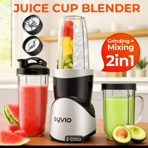 900W Power Smoothie Juicer, Protein Shake & Smoothie Blender, Grinding All-in-One Machine, 4 Portable Cups Included, BPA-Free, Ideal for Fitness Drinks & Winter Use, Nutritional Recipes, Durable Kitchen Gift