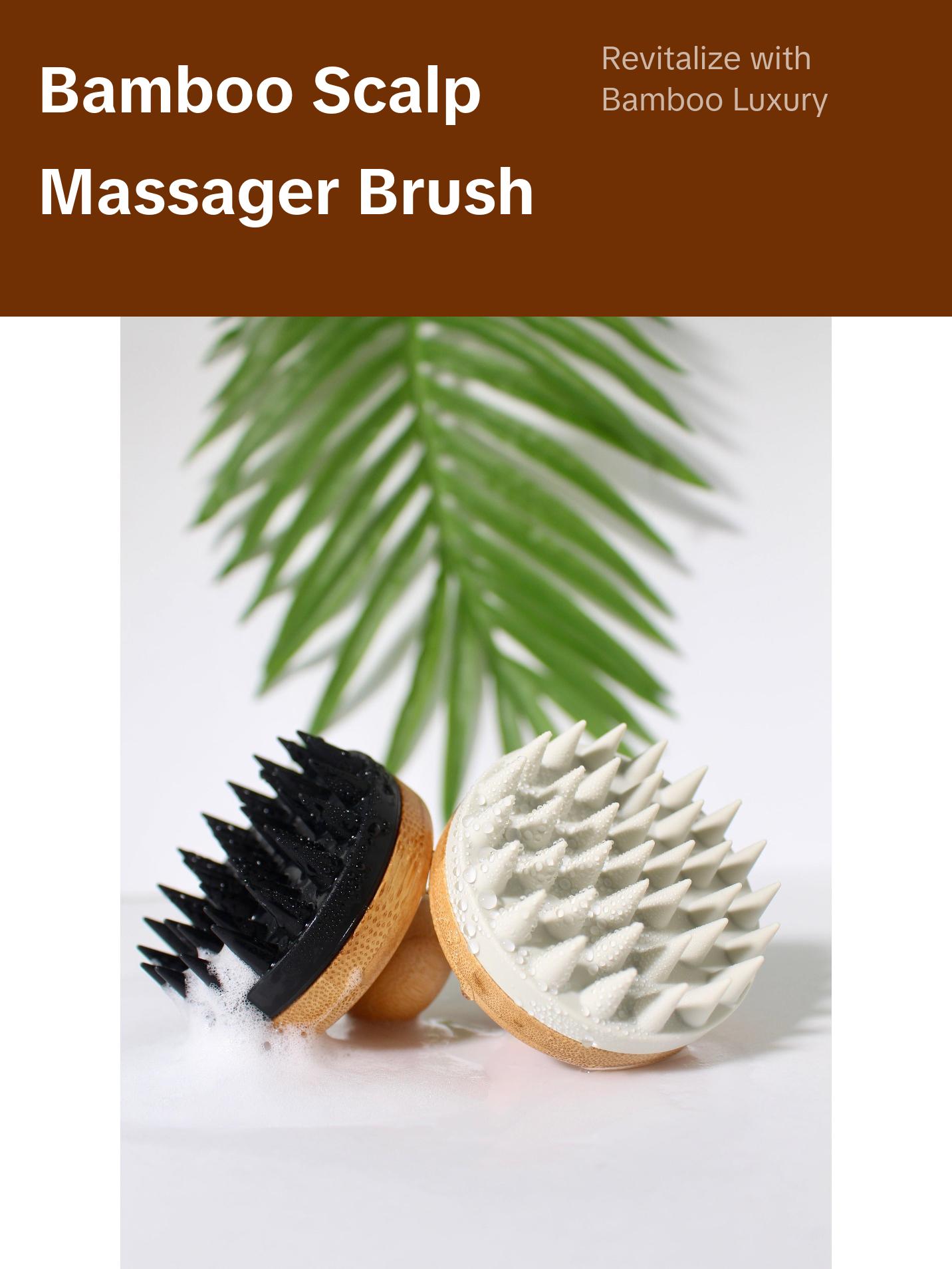 Bamboo Scalp Massager