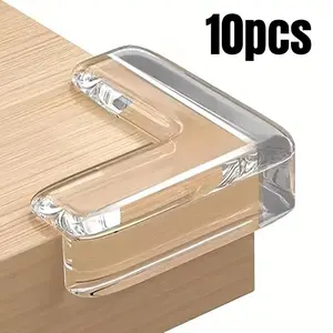 Safety Silicone Protector, Table Edge and Corner Protectors, Electric Socket Child Collision Guard, Furniture Hardware for Home Office, Gift