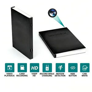 1080P Camera notebook 1080p Security Camera with 64G Card Motion Detection  Monitor cameras forhome(NO WIFI))