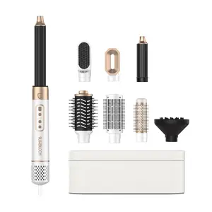 Blissebloom 6 in 1 set multifunctional hair dryer plus additional attachment 40mm  barrels plus diffuser