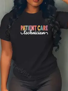 100% Cotton Patient Care Technician PCT Week Funny Medical Assistants T-Shirt