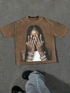 Y2K Graphic Cotton Tee, Menswear, Round Neck, Vintage Design, Comfortable Streetwear, Perfect Gift, Summer Fashion, Casual Daily Wear, All Seasons