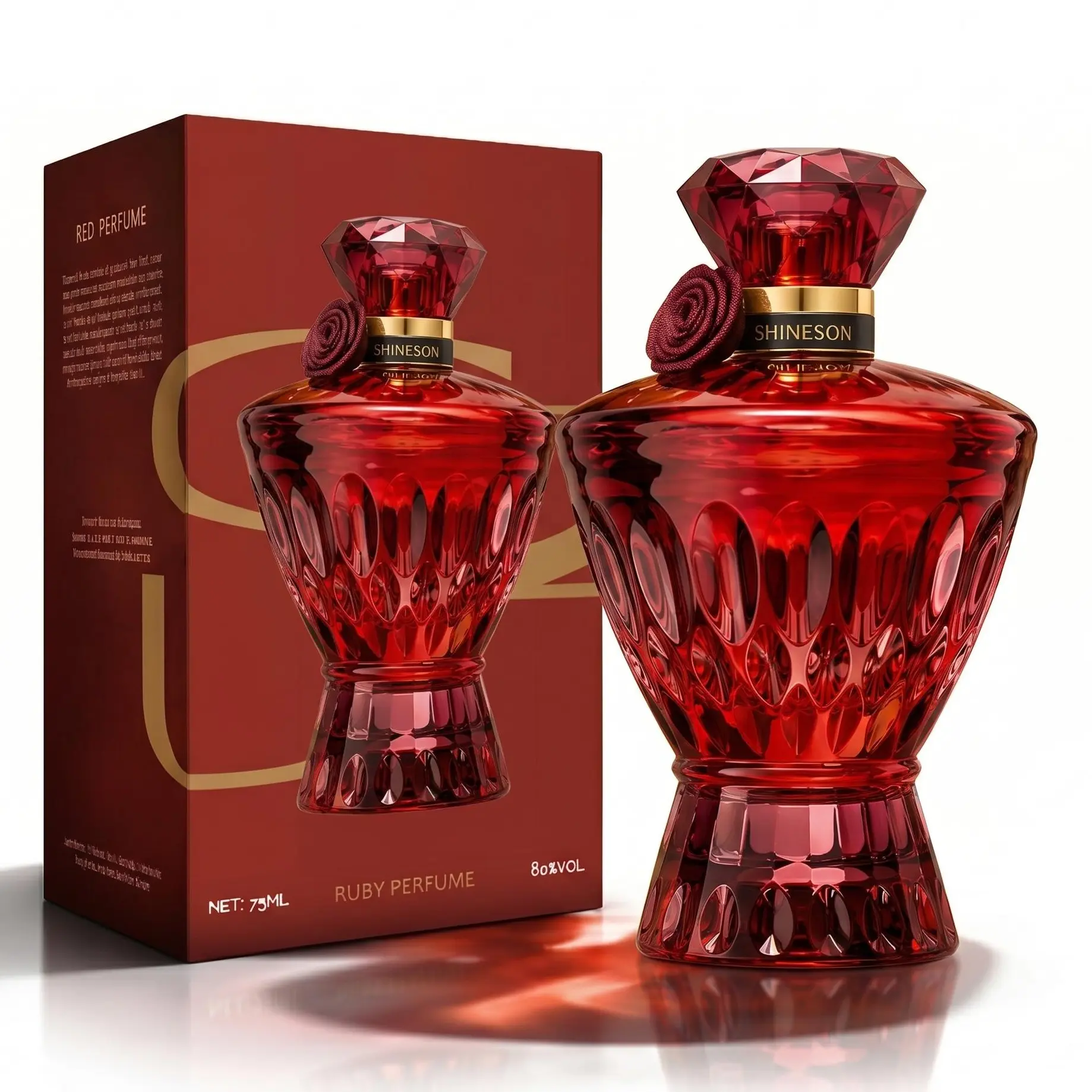 Ruby Perfume Ideal Valentine’s Gift! Oriental Floral Scent: Blackcurrant+Honey Top, Rose-Jasmine Heart, Cedarwood-Vanilla Base | 75ML Luxury Red Bottle | Long-Lasting Alluring Fragrance for Her (Valentine/Birthday/Anniversary Pick) perfume for women summe