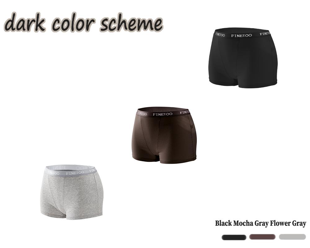 FINETOO 6Pcs Women's Underwear Cotton Boxer Shorts Soft Underpants Ladies Stretch Panties Solid Color Cute Women's Panties Beige Lingerie Womenswear SpringStatements FINETOO 6Pcs Women's Underwear Cotton Boxer Shorts Soft Underpants Ladies Stretch Panties Solid Color Cute Women's Panties Beige Lingerie Womenswear SpringStatements