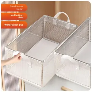 Transparent Clothes Storage Box, Drawer Organizer for Underwear Pants, Home Closet Organizer, Wardrobe Storage Container