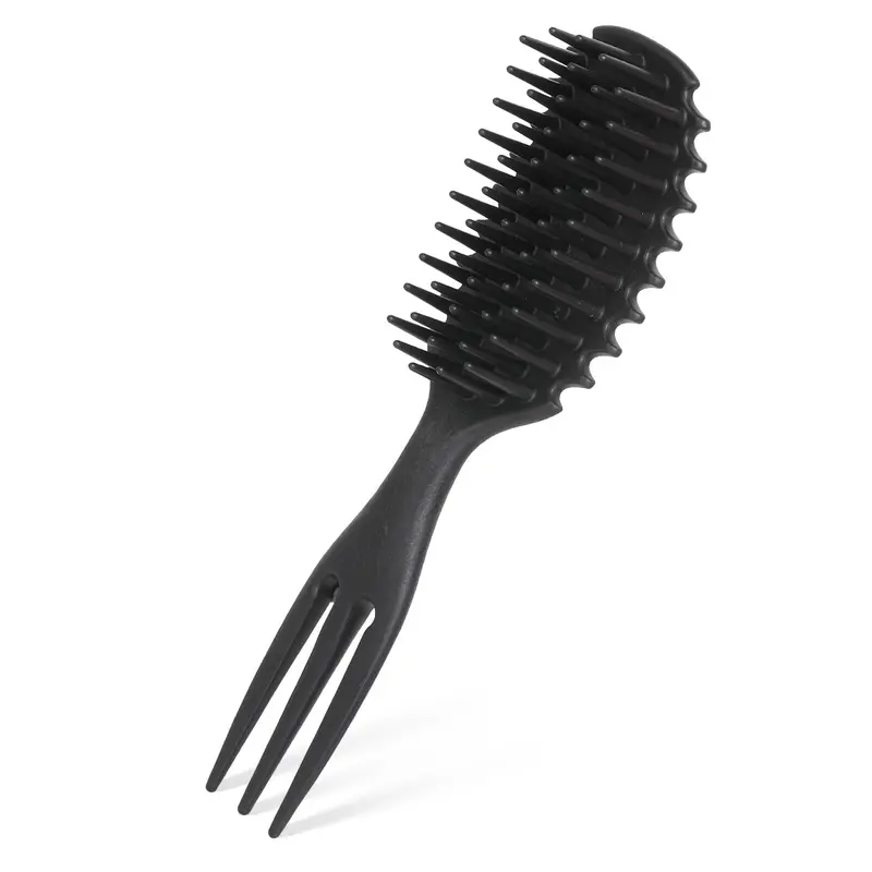 Wet Hair Brush for Curly Hair, 1 Count Curl Defining Hair Styling Brush, Curl Define Brush, Detangling Hair Comb, Hair Shaping & Styling Tools for Home Salon, Detangling Hairbrush, Hair Styling Combs, Detangler Brush, Hair Grooming Brush, With Brush