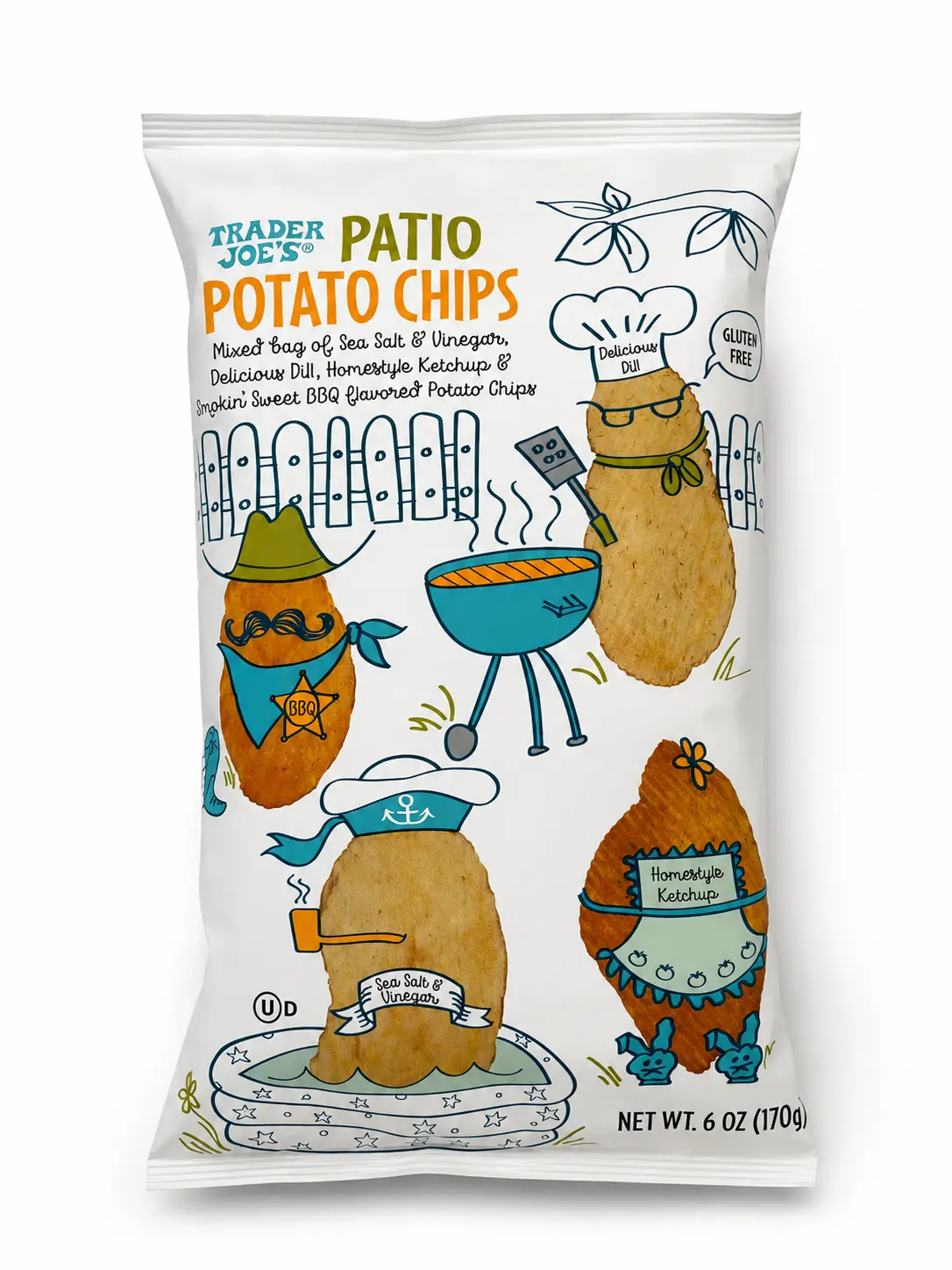 Trader Joe's Patio Potato Chips - Limited