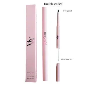 Eyeshine Double ended Brow Filling Pencil - (Variant Shades) - waterproof brow gel for Flawless, Natural-Looking Brows