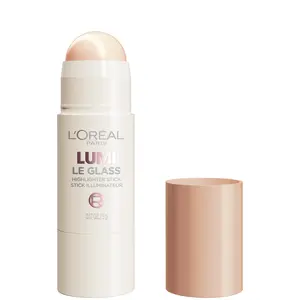 Lumi Le Glass Highlighter Stick, Reflective, Translucent, Glassy Highlighter for Face and Body, L'Oreal Paris