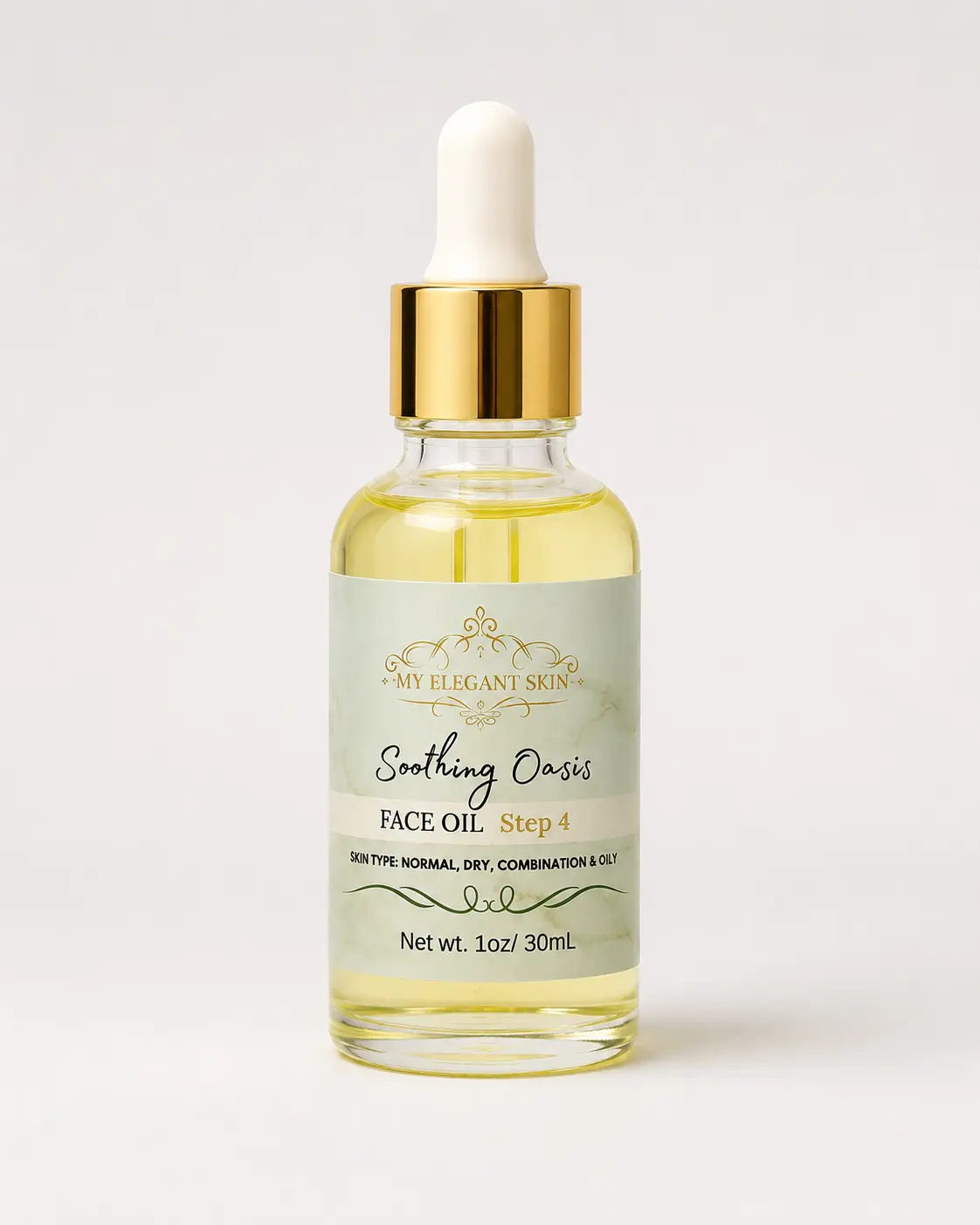 Soothing Oasis Face Oil - Lightweight Daily Facial Oil for Dry & Dull Skin