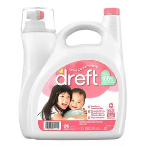 Dreft Ultra Concentrated Liquid Laundry Detergent, 125 loads/170 oz.
