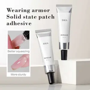 30g strong transparent soft glue nail patch solid gel nail glue, transparent 3D sculpture gel super strong solid nail glue gel, Holiday haul-Christmas gift