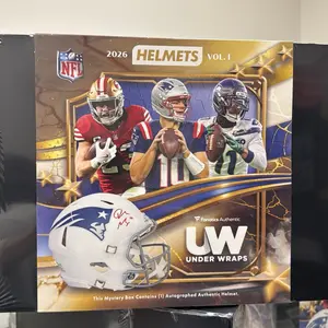 2026 Fanatics Underwraps Full Sized Autographed Helmet PYD