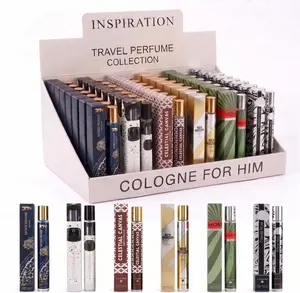 Men's Pheromone Cologne Spray Gift Set – 6 x 1.2 oz, Long Lasting Woody Scent with Lavender & Cedarwood, Masculine Perfume for Dating & Attraction, Travel Size, Father's Day Gift for Dad & Husband