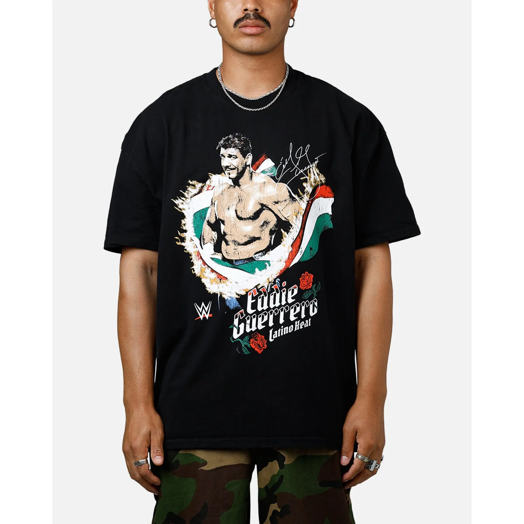 Culture Kings X WWE Eddie Guerrero Ruthless Aggression Vintage T-Shirt Black