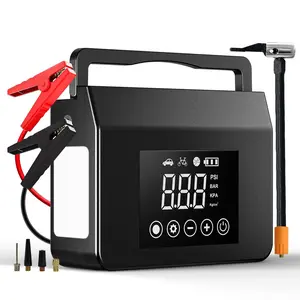 【Eleacc】2026 Winter Savior – 4000A Car Jump Starter & Jump Starter with 150PSI Tire Inflator, 15000mAh Power Bank & LED Light, Reliable in -20°F, Compatible with Most Cars, Trucks (ALL Gas/8.0L Diesel), Automotive Convenience for Winter Driving