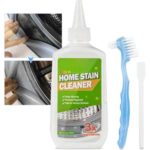 Home Remover Gel,  Washing Machine Gasket Cleaner, Heavy Duty Cleaning Solution for Washing Machine, Refrigerator Strips, Bathroom Grout, Tiles, Sink, Shower - 5 Fl.Oz